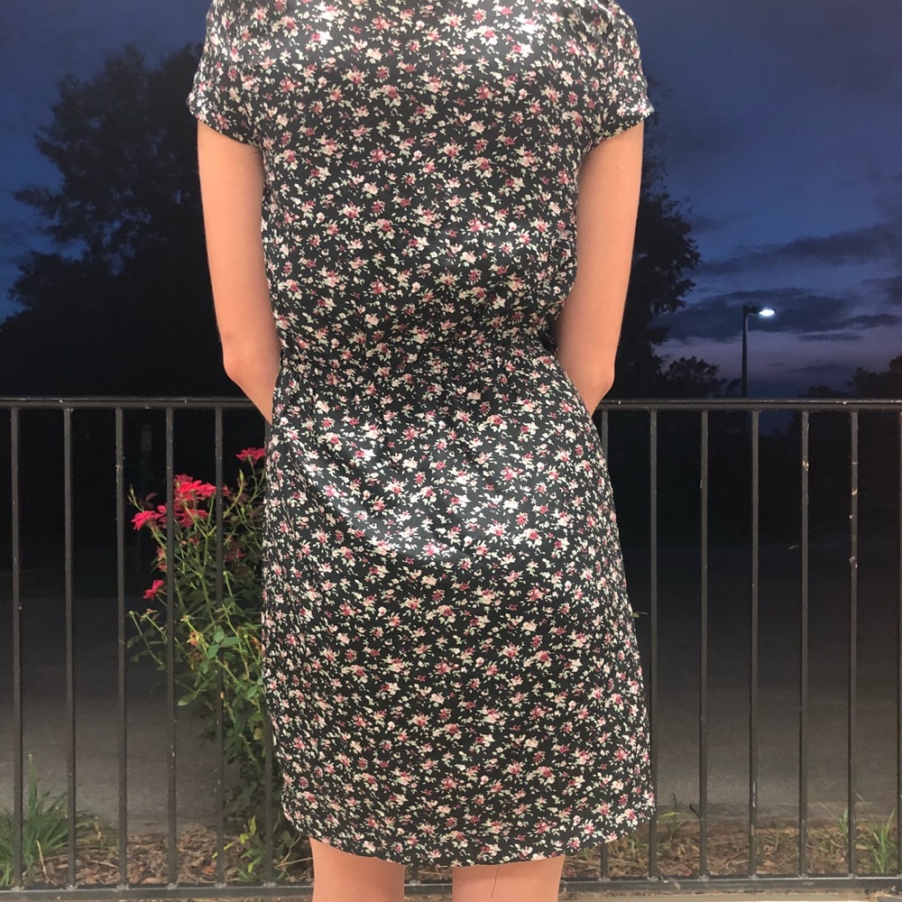 Floral Ruffle Mini Dress - Picture 2 of 2